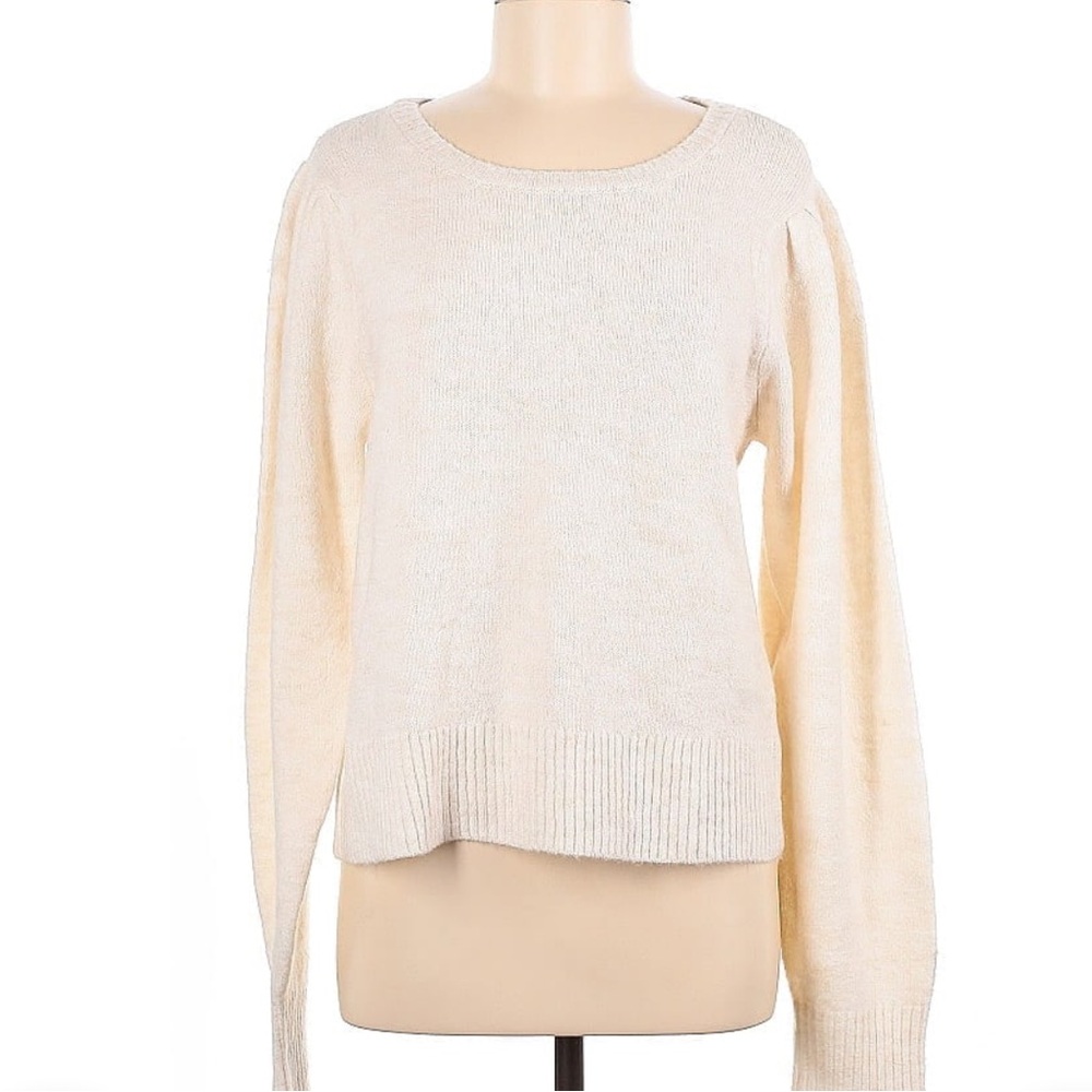 Sanctuary Women's Light Cream Sweater